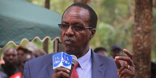 Kiambaa MP Paul Koinange