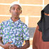 Khalid Hassan with his mother Sadia Ido