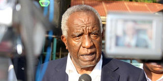 Billionaire businessman Peter Munga