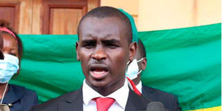 Lawyer Shadrack Wambui