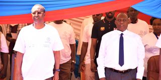 Mohamed Kuti and Abdi Issa