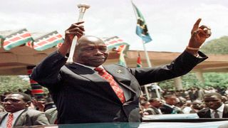 Former President Daniel arap Moi