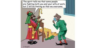 Mwalimu Andrew and Apostle Reverend Elkana