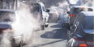 Exhaust fumes