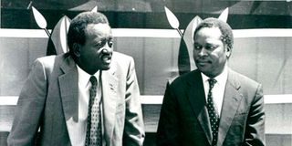Arthur Magugu and Nicholas Biwott