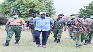 Deputy President William Ruto new security team