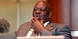 Former nominated senator Paul Njoroge Ben