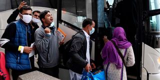 Afghan refugees