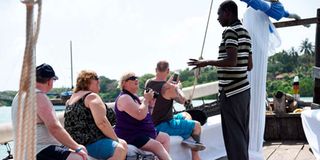 tourists