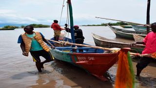 Kenyan fishermen