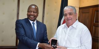 Health Cabinet Secretary Mutahi Kagwe