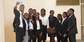 Egerton University Law School students
