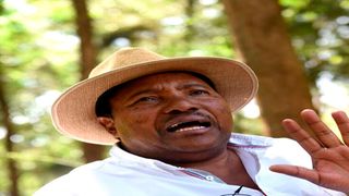 Former Kiambu Governor Ferdinand Waititu at Michuki Park in Nairobi on December 29, 2020.