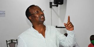 Isiolo Governor Mohamed Kuti
