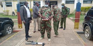 Samburu suspected cattle rustler