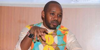 Activist Boniface Mwangi