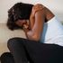 depressed woman