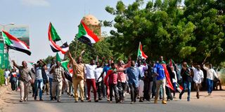 Sudan protesters