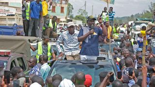 obado ruto migori heckled