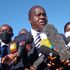 Cabinet Secretaries Fred Matiang'i Joe Mucheru at Kamiti prison
