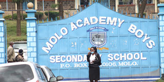 Molo Academy Boys Secondary School in Nakuru