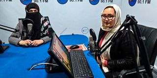 Radio Begum in Kabul