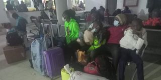 Stranded passengers