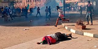 Khartoum demos