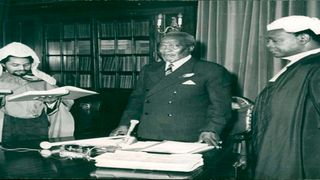 Attorney General Charles Njonjo.