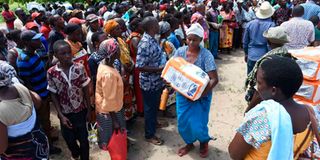Lamu relief food