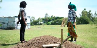 burial