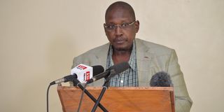 Kalro Director-General Eliud Kireger