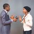 Arguing couple