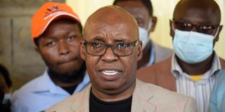 Businessman Jimi Wanjigi