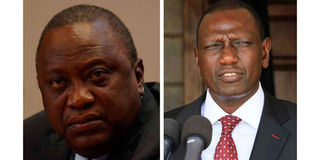 President Uhuru Kenyatta and Deputy President William Ruto sagana lodge insults