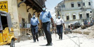 Mombasa Old Town security