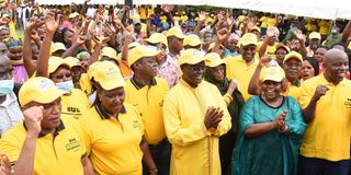 Devolution Empowerment Party leader Kiraitu Murungi