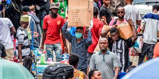 Dar es Salaam, tanzania, covid-19, Kariakoo market