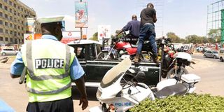 Boda boda crackdown