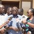 Baringo North William Cheptumo speaks to journalists