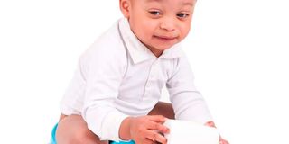 To avoid constipation in your child, give them foods that have fibre, like fruits and vegetables.