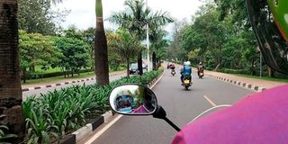 boda boda mess, kigali, rwanda, motorbike accidents