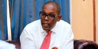 Nzioka Waita state house machakos governor