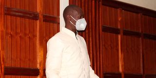 Patrick Amere, a life prisoner at Kamiti Maximum Security Prison