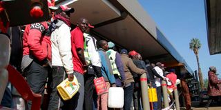 Fuel shortage