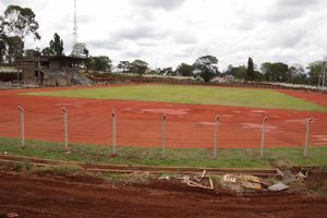 A view of Ruring'u stadium in Nyeri County on April 23, 2022. 