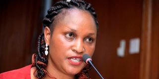 Registrar of Political Parties Ann Nderitu