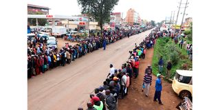 Kibaki Send off