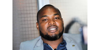 Former Equity Bank Volleyball Team captain Bernard Thuo