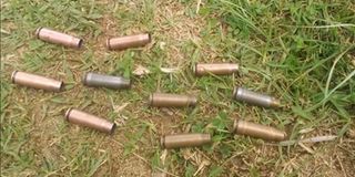 Spent cartridges